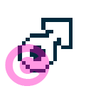 misc alchemy iron mars male gender icon | vivre-motion