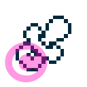 misc baby pacifier easy icon | vivre-motion