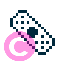 misc bandaid wound bleeding health medicine icon | vivre-motion