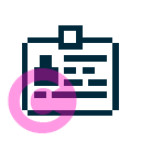 misc id card tag icon | vivre-motion
