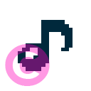 misc music note 1 icon | vivre-motion