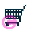 misc shopping cart 1 icon | vivre-motion