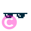 misc thug life sunglas icon | vivre-motion