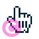 mouse cursor hand click icon | vivre-motion