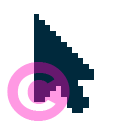 mouse cursor invert icon | vivre-motion