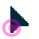 mouse cursor simple invert icon | vivre-motion