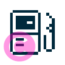 travel gas station icon | vivre-motion