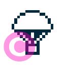 travel parachute icon | vivre-motion