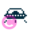 travel ufo landing icon | vivre-motion