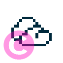 weather cloudy icon | vivre-motion