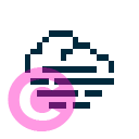 weather cloudy fog icon | vivre-motion