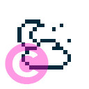 weather cloudy night stars icon | vivre-motion