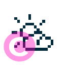 weather cloudy sunny icon | vivre-motion