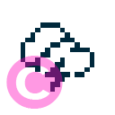 weather cloudy thunder icon | vivre-motion