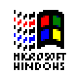 Microsoft Windows 3.11 ELGATO STREAM DECK / LOUPEDECK-TASTE PNG RGB-SYMBOL