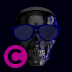 SKULL SUNGLASSES elgato streamdeck and loupedeck animated gif icons key button background wallpaper