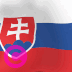 斯洛伐克乡村国旗Elgato Streamdeck和Loupedeck动画GIF图标钥匙按钮背景壁纸