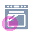 device oven stove icon | vivre-motion