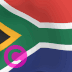 South-Africa Country Flag Elgato StreamDeck和Loupedeck动画GIF图标钥匙按钮背景壁纸