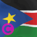 South-Sudan Country Flag Elgato Streamdeck和Loupedeck动画GIF图标钥匙按钮背景壁纸