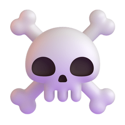 0080 skull and crossbones 2620 fe0f elgato streamdeck and loupedeck animated gif icons key button background wallpaper
