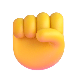 0240 raised fist 270a elgato streamdeck and loupedeck animated gif icons key button background wallpaper