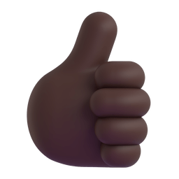 0240 thumbs up dark skin tone 1f44d 1f3ff 1f3ff elgato streamdeck and loupedeck animated gif icons key button background wallpaper