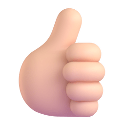 0240 thumbs up light skin tone 1f44d 1f3fb 1f3fb elgato streamdeck and loupedeck animated gif icons key button background wallpaper