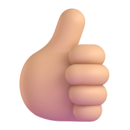 0240 thumbs up medium light skin tone 1f44d 1f3fc 1f3fc elgato streamdeck and loupedeck animated gif icons key button background wallpaper