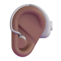 0320 ear with hearing aid medium dark skin tone 1f9bb 1f3fe 1f3fe elgato streamdeck and loupedeck animated gif icons key button background wallpaper
