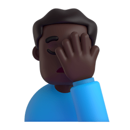 0720 man facepalming dark skin tone 1f926 1f3ff 200d 2642 fe0f elgato streamdeck and loupedeck animated gif icons key button background wallpaper