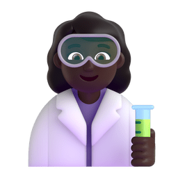 0880 woman scientist dark skin tone 1f469 1f3ff 200d 1f52c elgato streamdeck and loupedeck animated gif icons key button background wallpaper