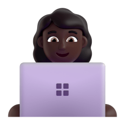 0880 woman technologist dark skin tone 1f469 1f3ff 200d 1f4bb elgato streamdeck and loupedeck animated gif icons key button background wallpaper