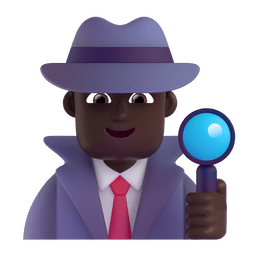 1040 man detective dark skin tone 1f575 1f3ff 200d 2642 fe0f elgato streamdeck and loupedeck animated gif icons key button background wallpaper