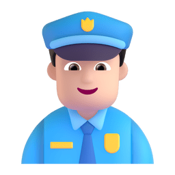 1040 man police officer light skin tone 1f46e 1f3fb 200d 2642 fe0f elgato streamdeck and loupedeck animated gif icons key button background wallpaper