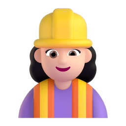 1040 woman construction worker light skin tone 1f477 1f3fb 200d 2640 fe0f elgato streamdeck and loupedeck animated gif icons key button background wallpaper