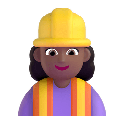 1040 woman construction worker medium dark skin tone 1f477 1f3fe 200d 2640 fe0f elgato streamdeck and loupedeck animated gif icons key button background wallpaper