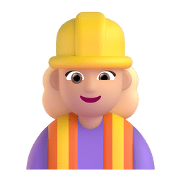 1040 woman construction worker medium light skin tone 1f477 1f3fc 200d 2640 fe0f elgato streamdeck and loupedeck animated gif icons key button background wallpaper