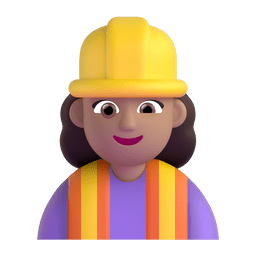 1040 woman construction worker medium skin tone 1f477 1f3fd 200d 2640 fe0f elgato streamdeck and loupedeck animated gif icons key button background wallpaper