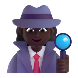 1040 woman detective dark skin tone 1f575 1f3ff 200d 2640 fe0f elgato streamdeck and loupedeck animated gif icons key button background wallpaper