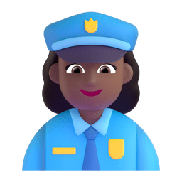 1040 woman police officer medium dark skin tone 1f46e 1f3fe 200d 2640 fe0f elgato streamdeck and loupedeck animated gif icons key button background wallpaper