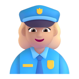 1040 woman police officer medium light skin tone 1f46e 1f3fc 200d 2640 fe0f elgato streamdeck and loupedeck animated gif icons key button background wallpaper
