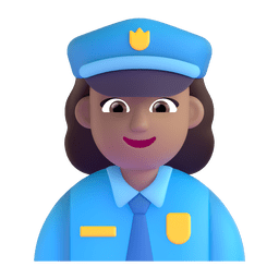 1040 woman police officer medium skin tone 1f46e 1f3fd 200d 2640 fe0f elgato streamdeck and loupedeck animated gif icons key button background wallpaper