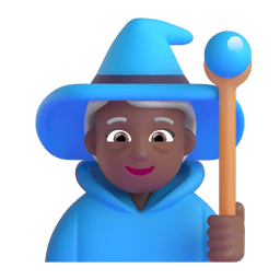 1280 woman mage medium dark skin tone 1f9d9 1f3fe 200d 2640 fe0f elgato streamdeck and loupedeck animated gif icons key button background wallpaper