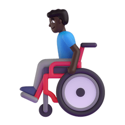 1440 man in manual wheelchair dark skin tone 1f468 1f3ff 200d 1f9bd elgato streamdeck and loupedeck animated gif icons key button background wallpaper