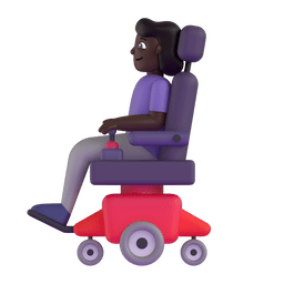 1440 woman in motorized wheelchair dark skin tone 1f469 1f3ff 200d 1f9bc elgato streamdeck and loupedeck animated gif icons key button background wallpaper