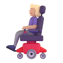 1440 woman in motorized wheelchair medium light skin tone 1f469 1f3fc 200d 1f9bc elgato streamdeck and loupedeck animated gif icons key button background wallpaper