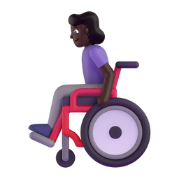 1520 woman in manual wheelchair dark skin tone 1f469 1f3ff 200d 1f9bd elgato streamdeck and loupedeck animated gif icons key button background wallpaper
