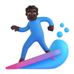 1600 man surfing dark skin tone 1f3c4 1f3ff 200d 2642 fe0f elgato streamdeck and loupedeck animated gif icons key button background wallpaper
