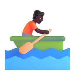 1600 person rowing boat dark skin tone 1f6a3 1f3ff 1f3ff elgato streamdeck and loupedeck animated gif icons key button background wallpaper